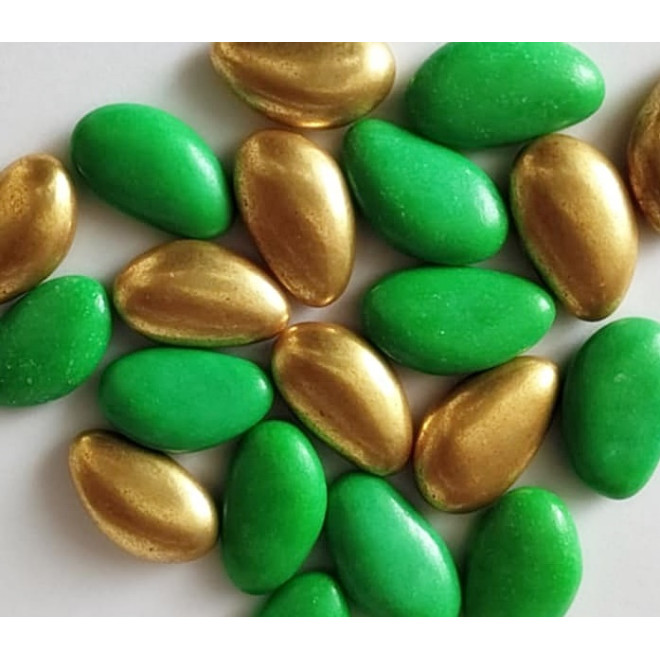 Włoskie czekoladki w lukrze Gold Leaf posypki - 100 g