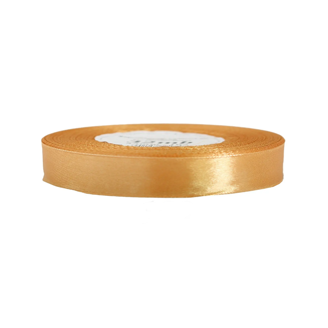 Wstążka satynowa STARE ZŁOTO 12mm/32m (102)