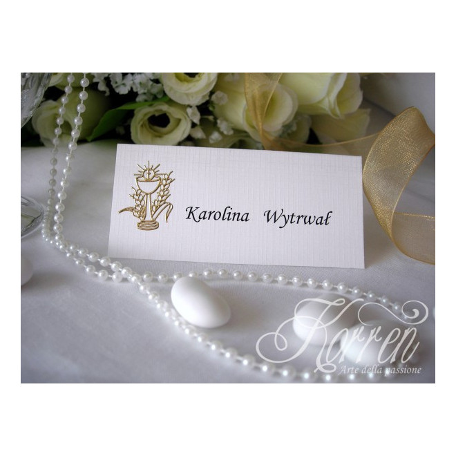 Winietki na Komunię komunijne wh