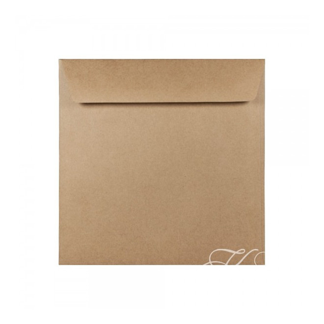 Koperty K4 Kraft natura 15,6x15,6 - 1szt