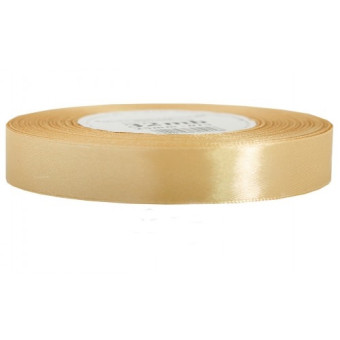 Wstążka satynowa CIEMNY BEŻ...