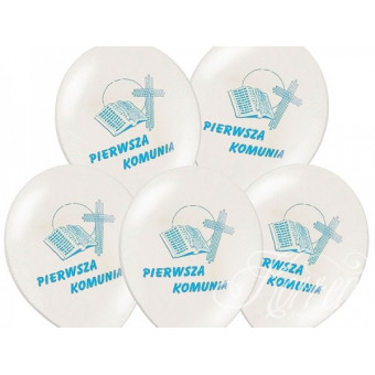 Balony Komunia - 27 cm " I...