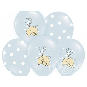 Balony Słonik, Pastel Light...